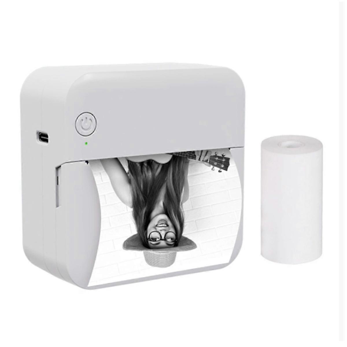 Mini Pocket Thermal Printer P7 Multifunction Portable Sticker Make 300DPI Instant Photo Printing Support for IOS Android