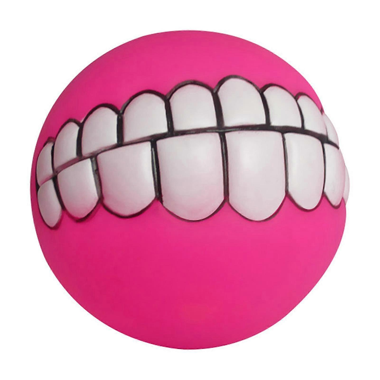 Super soft dog teeth toy for self playing