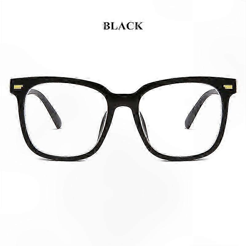 Ρετρό στυλ Unisex Clear Lens Γυαλιά Frame Vintage μαύρα οπτικά γυαλιά για άνδρες και γυναίκες