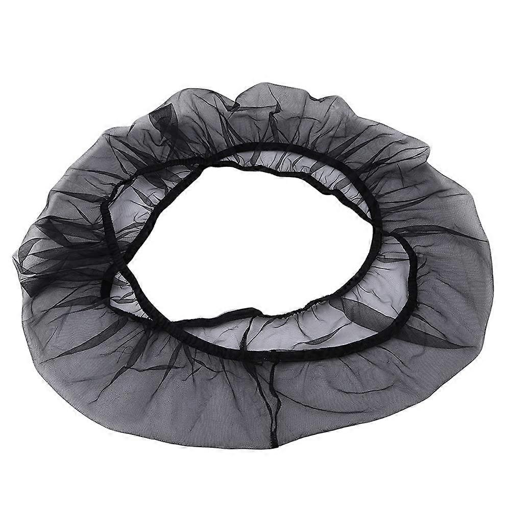 Bird Cage Seed Catcher Gauze Black Nylon Mesh Net Cover Dust Proof For Round And Square Cages Parrot Cage Accessory