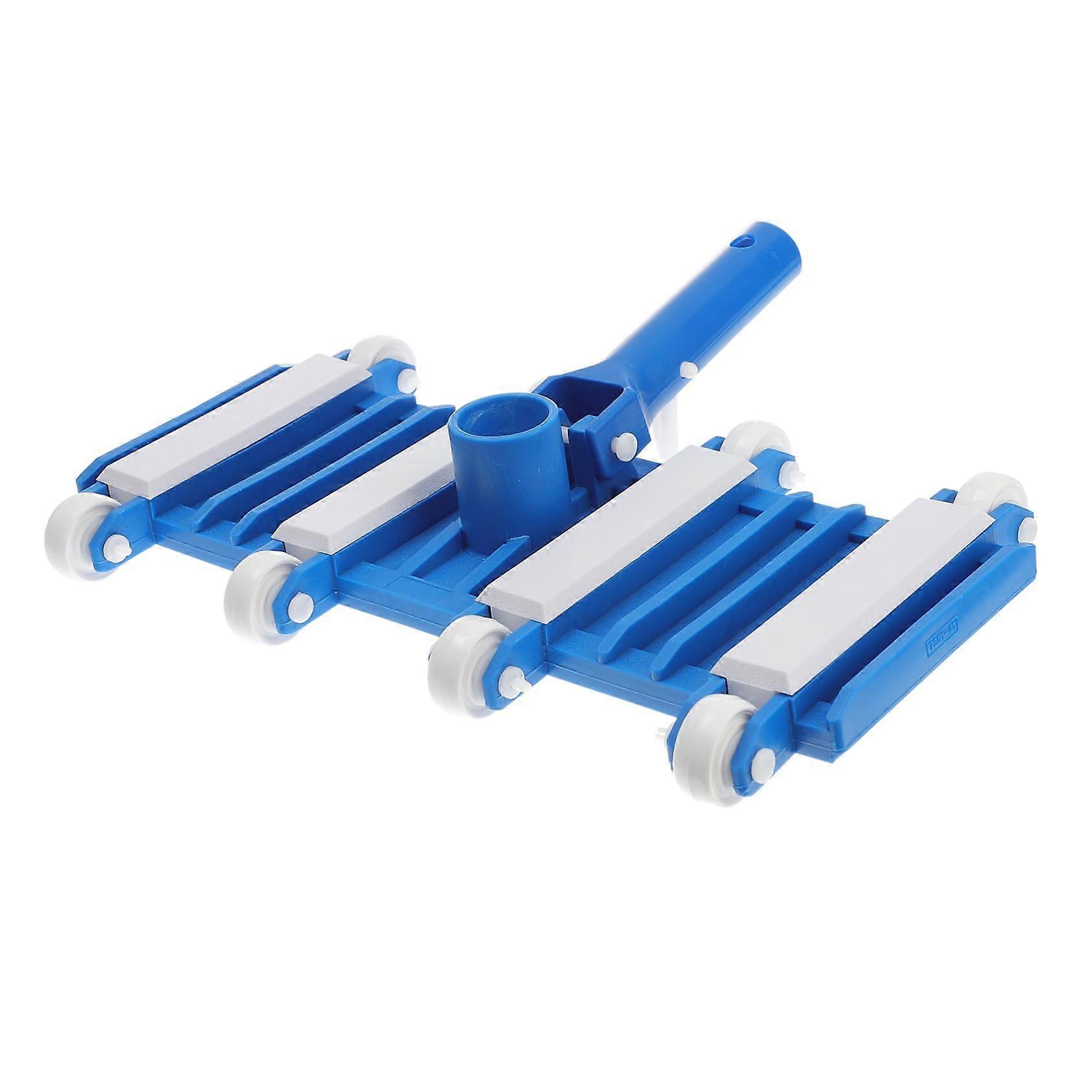 Replacement Pool Vacuum Head with Weighted Suction, Plastic Body & Scratch Resistant Wheels