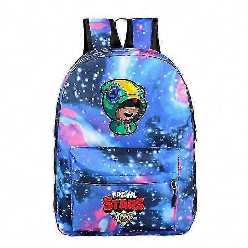 BRAWLSTARS Wilderness Fighting Boys and Girls Backpack