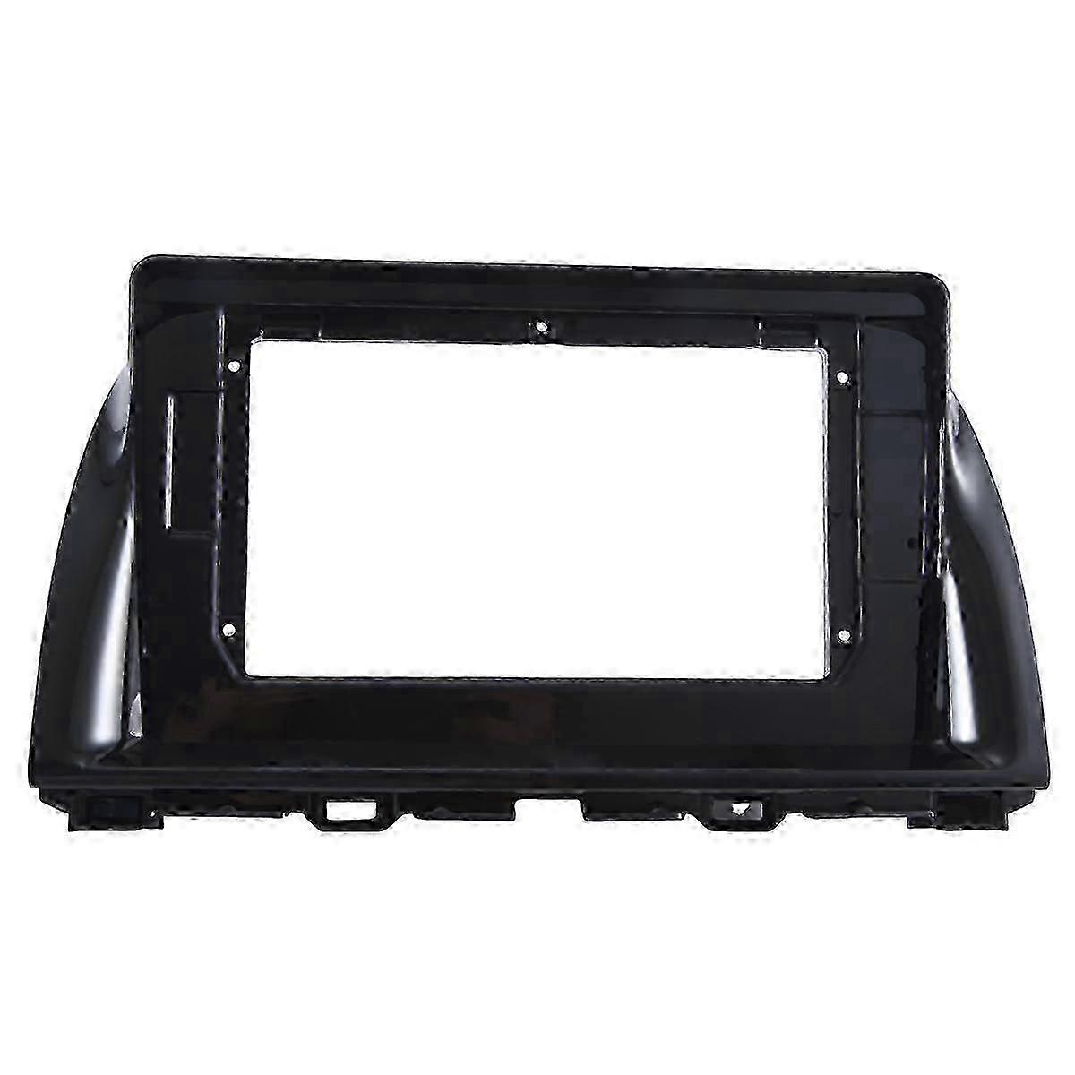 Din 10.1 Inch Car Radio Fascia Panel Frame Dashboard ABS+PC Plastic Installation Trim Kit for Mazda CX-5 2013-2015