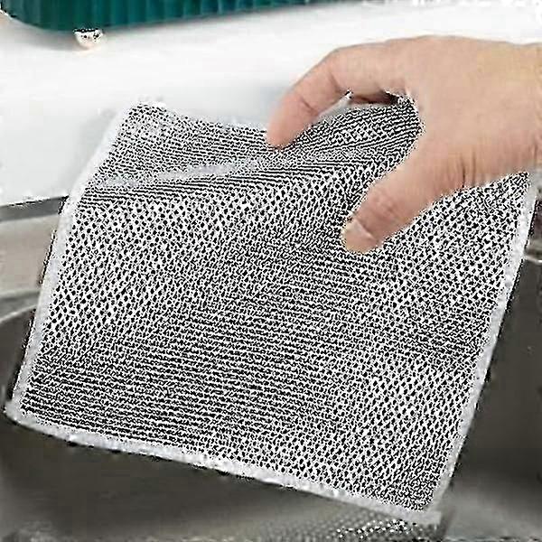 10 pcs new multifunctional steel scouring pads that do not scratch