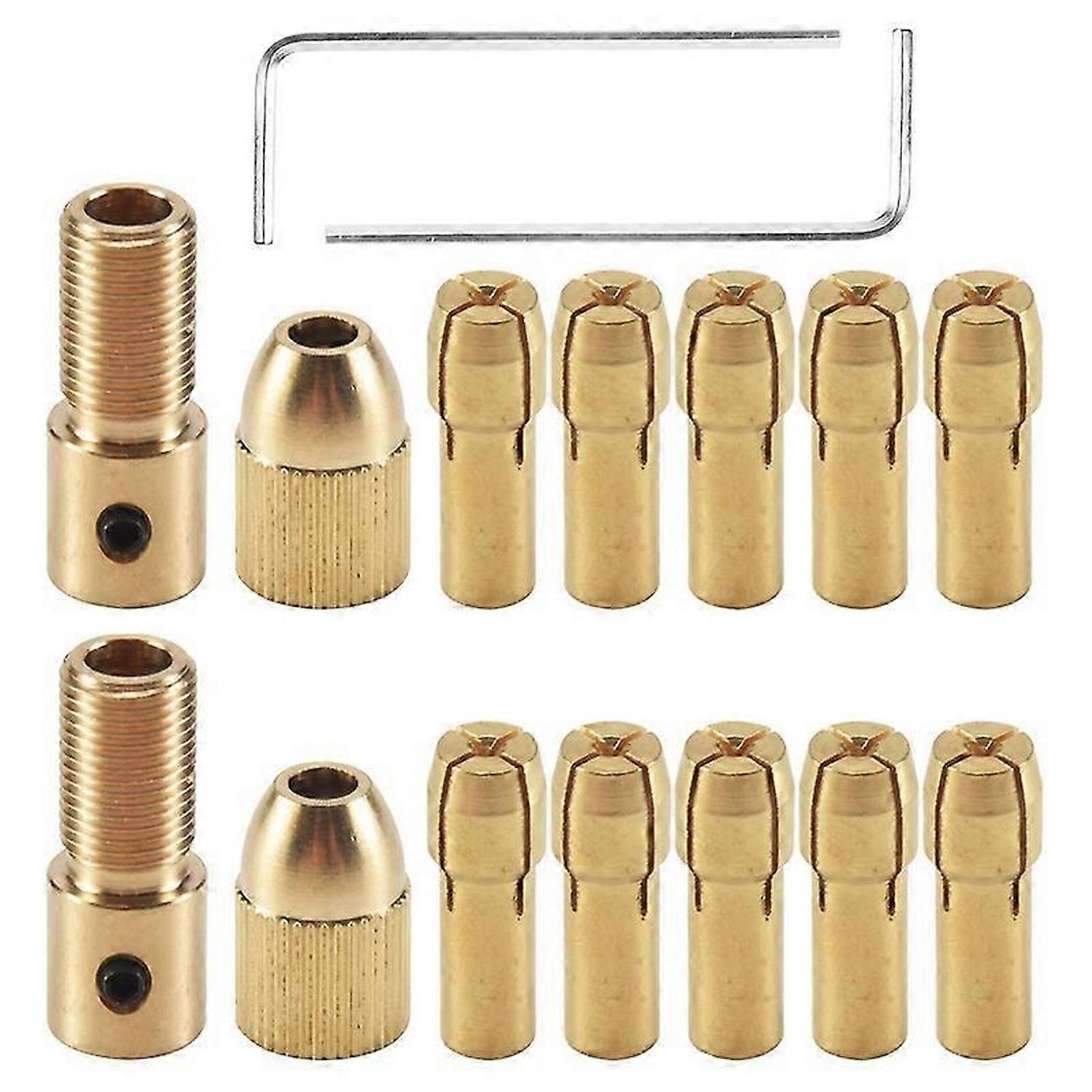 0.5-3mm Electric Micro-Torque Drill Chuck Set (Hexagonal Wrench)