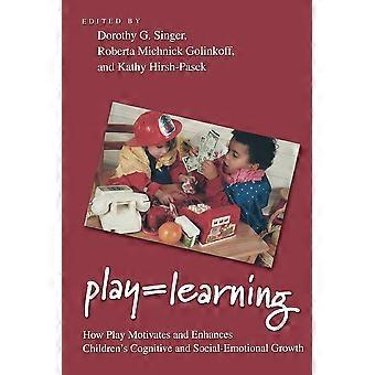 Aprender brincando: como a brincadeira motiva e aprimora o desenvolvimento cognitivo e social das crianças - Oxford University Press - Brochura - livro em inglês