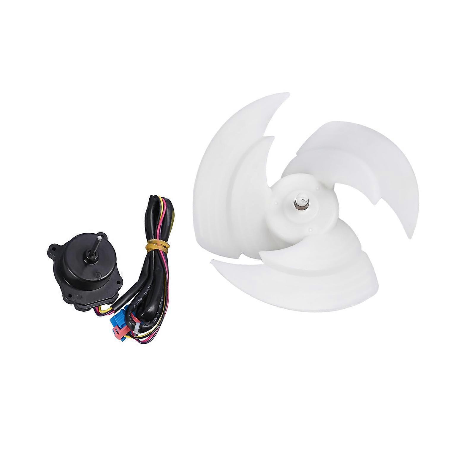 12V 4Pin Refrigerator Cooling Fan Motor Replacement Plastic Fan For EAU65058501 EAU63103301 EAU63103302 EAU64843805 Multicolor
