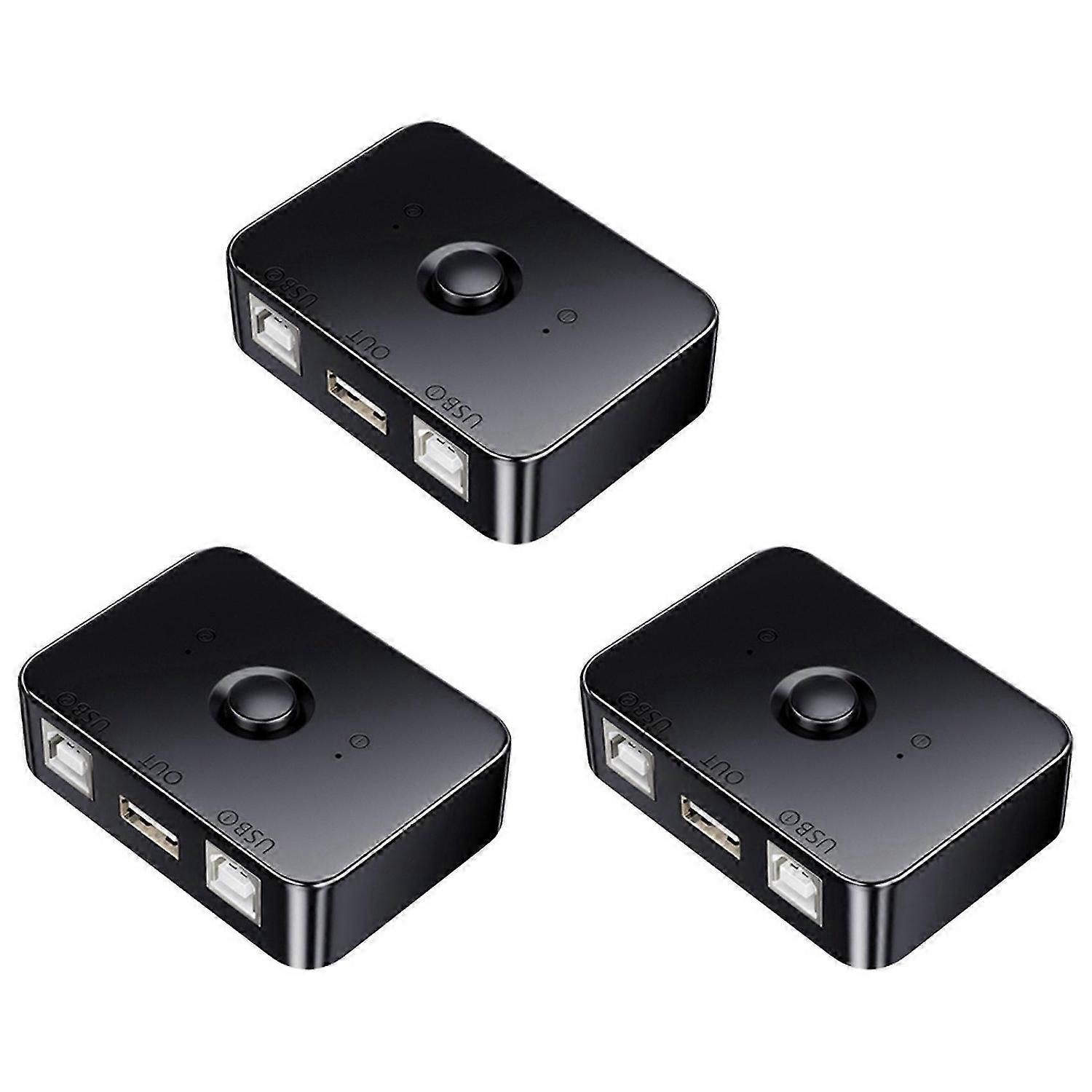 USB Printer Sharer Device for Printer USB Splitter Sharing Printer