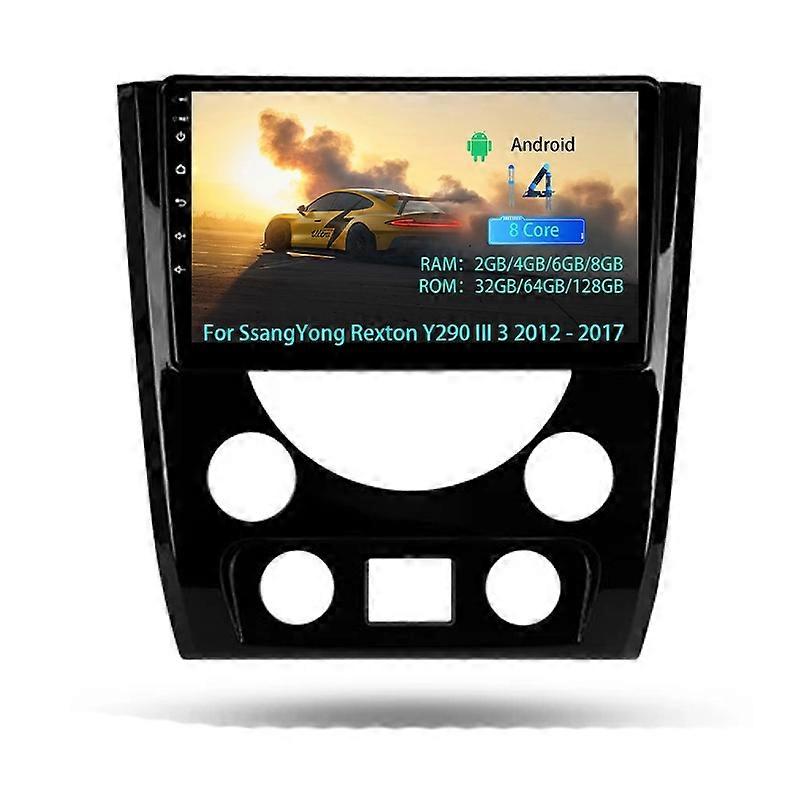 Android For SsangYong Rexton W Y290 III 3 2012-2017 Car Radio Multimedia Video Android Auto Carplay