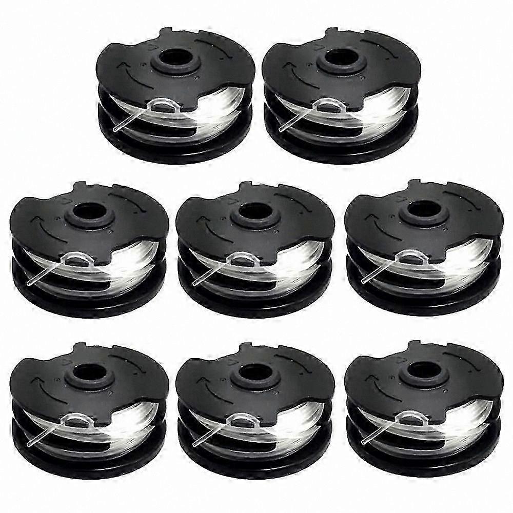 8-Piece Nylon Rope Spools for Grass Trimmers, Compatible with Lawn Mowers, TLP-01 Model