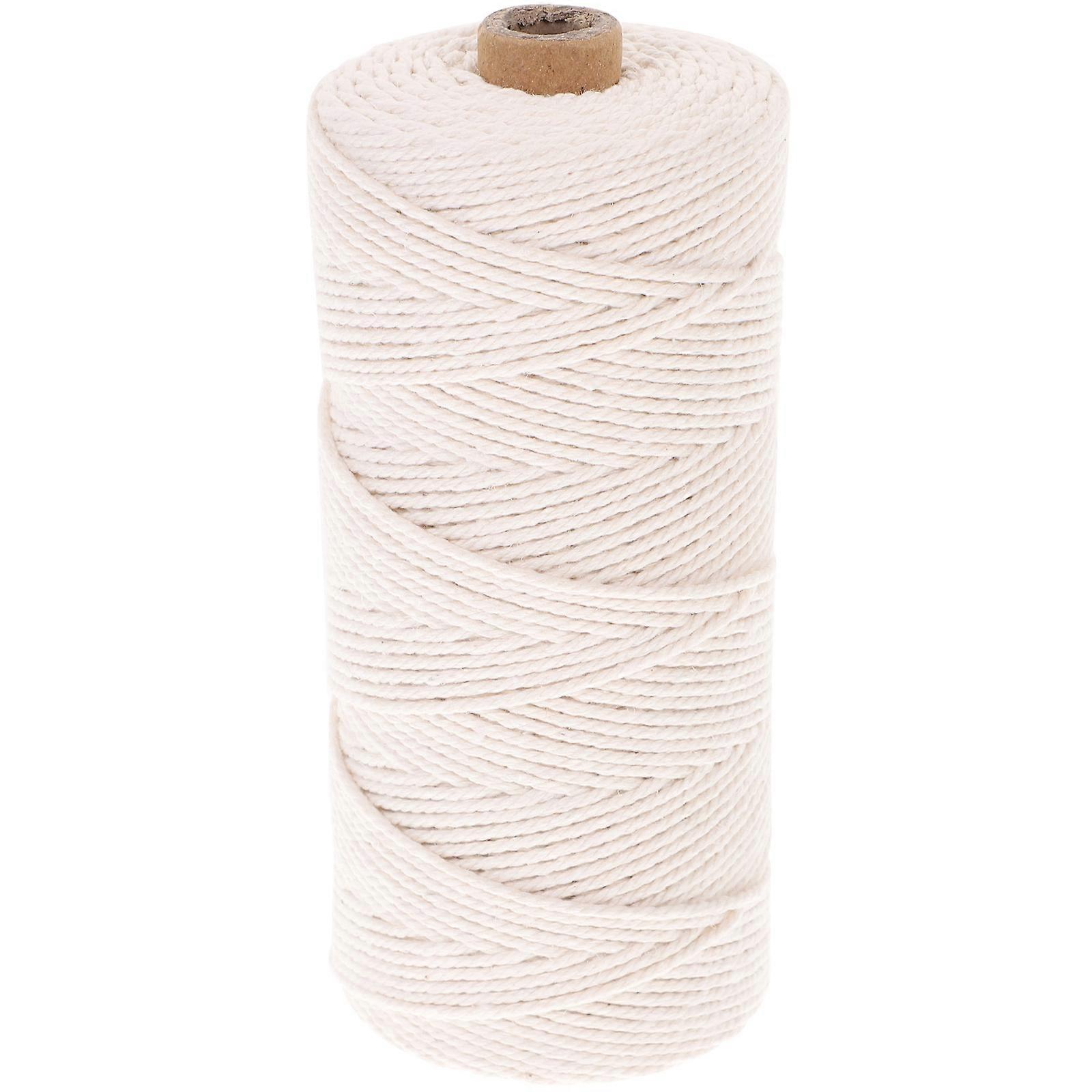 Cotton Cooking Twines for DIY Use 1 Roll Beige Food Rope Durable