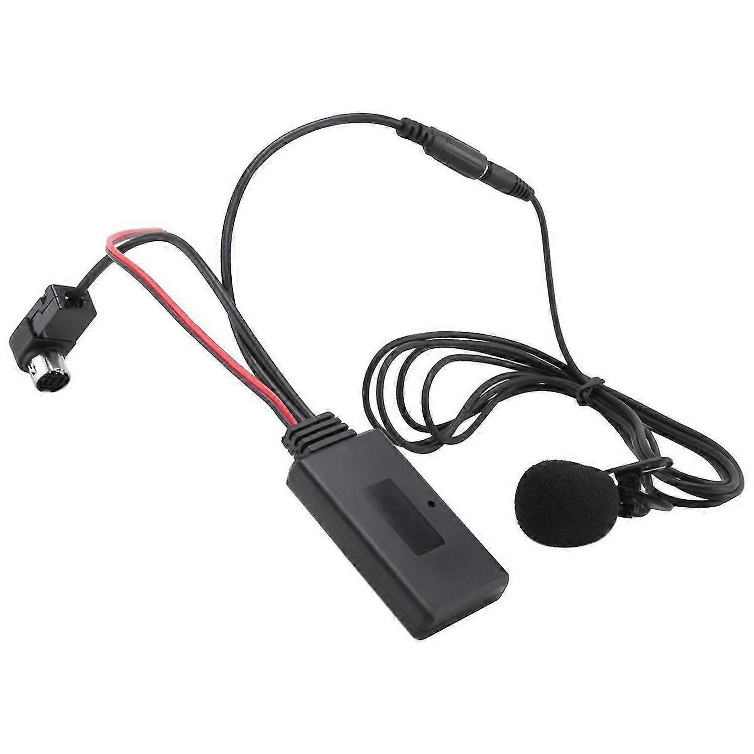 Car Bluetooth AUX Adapter Wireless Audio Phone Call Handsfree Microphone for -121B AI-NET -9857 -988