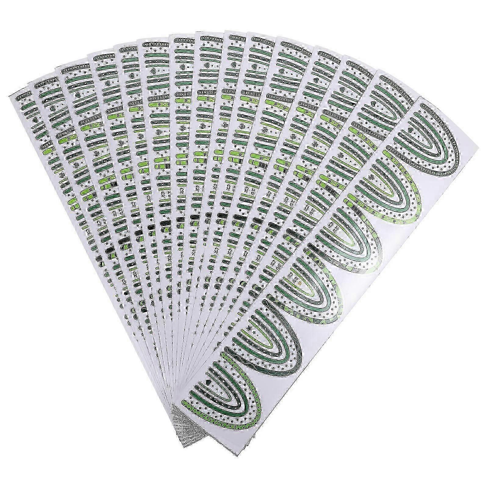 15 Sheets of Saint Patrick's Day Pattern Bulletin Board Border Saint Patrick's Day Border Paper