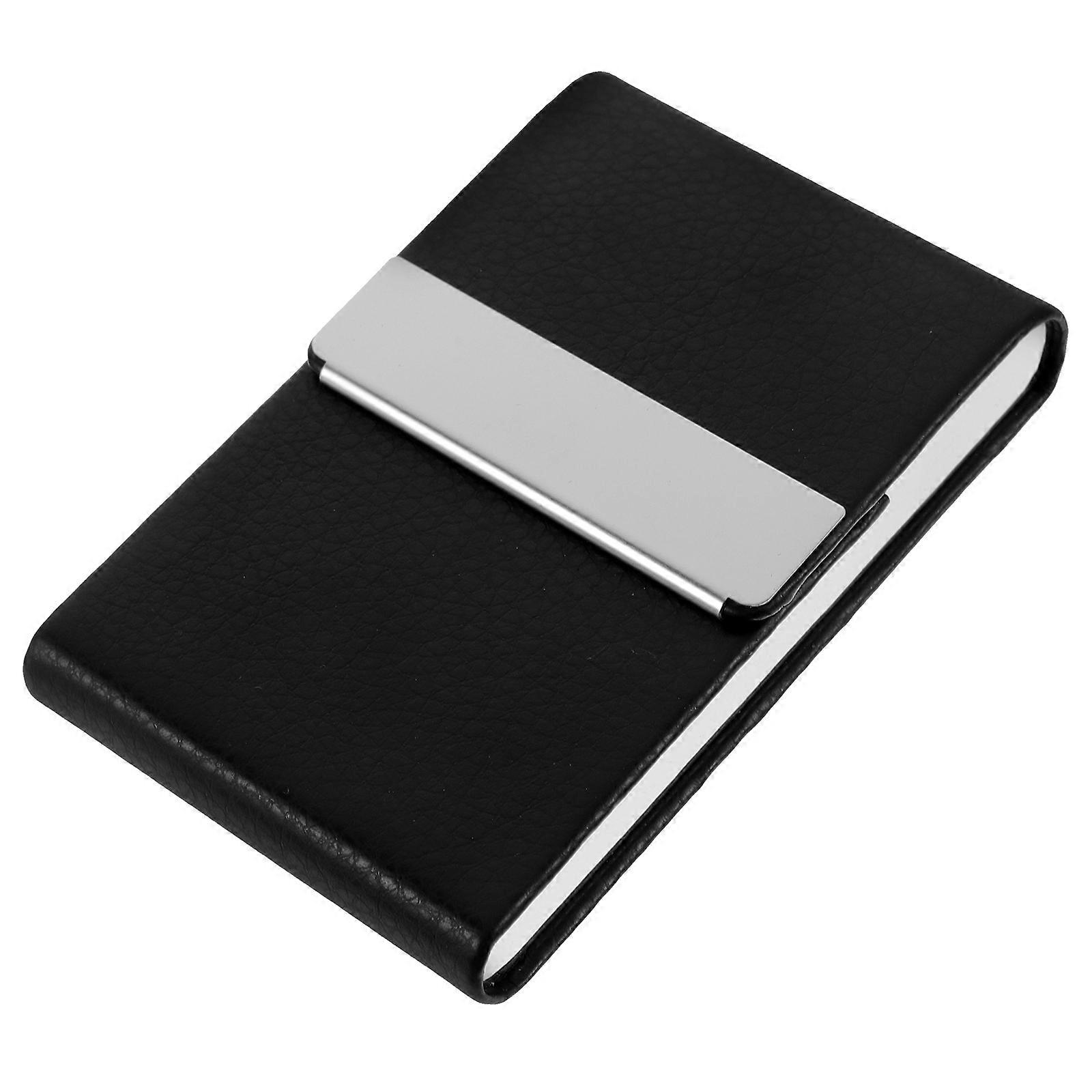 Business Card Holder and Metal Case for Storage Single Unit