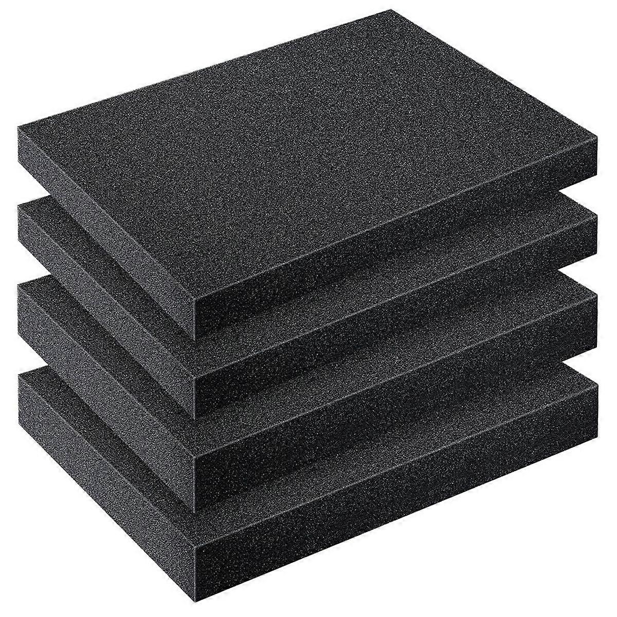 4 Pcs Cuttable Polyurethane Foam Pads Foam Sheets Craft