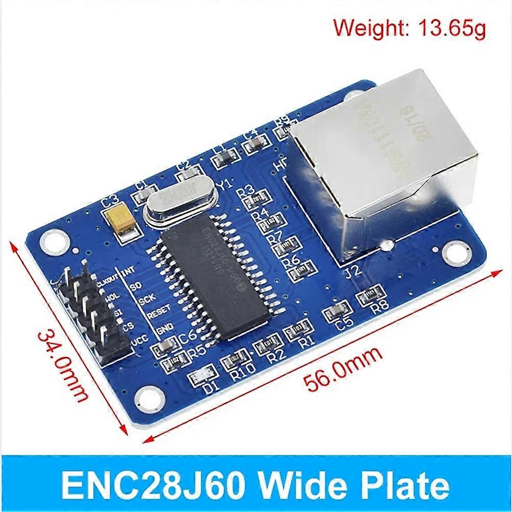TZT ENC28J60 SPI Interface Network Module Ethernet Module (Mini Version) for Arduino
