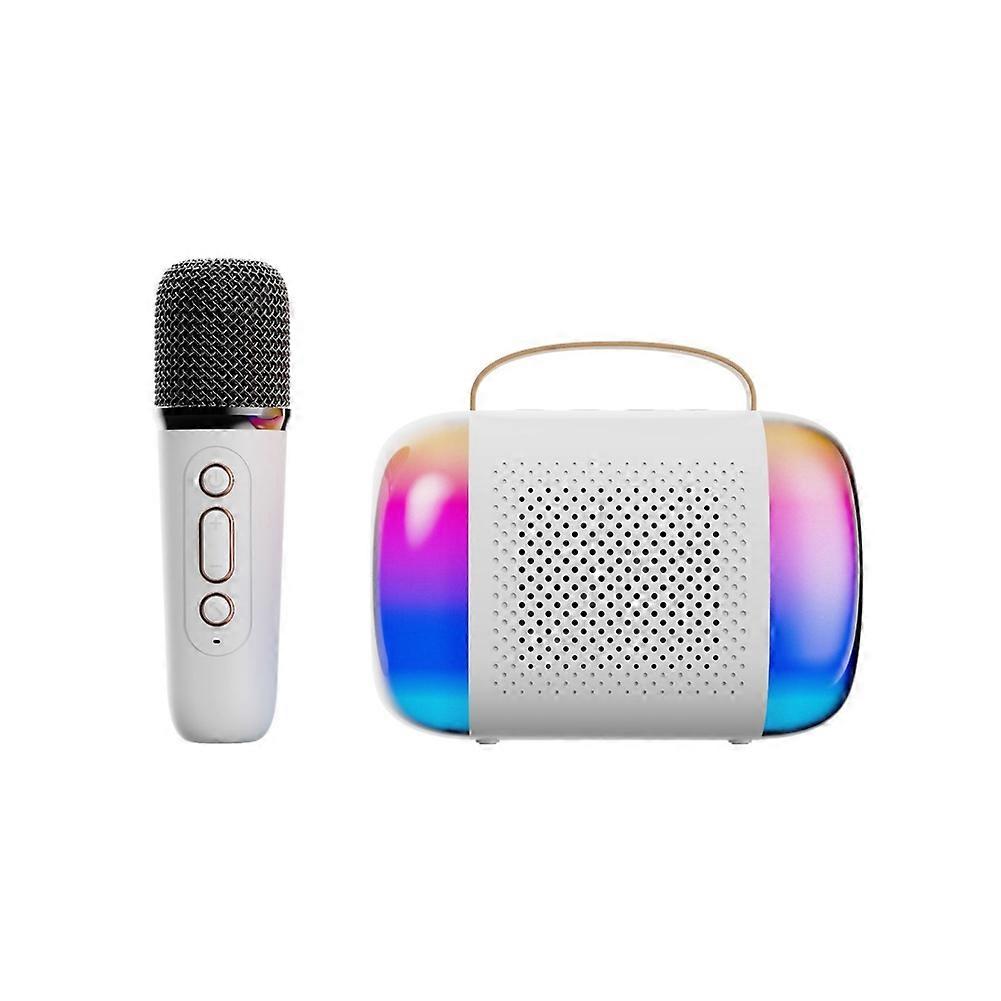K Song Bluetooth Speaker Microphone Audio Microphone Karaoke ChildrenS Portable Home K-Song Integrated Stereo A
