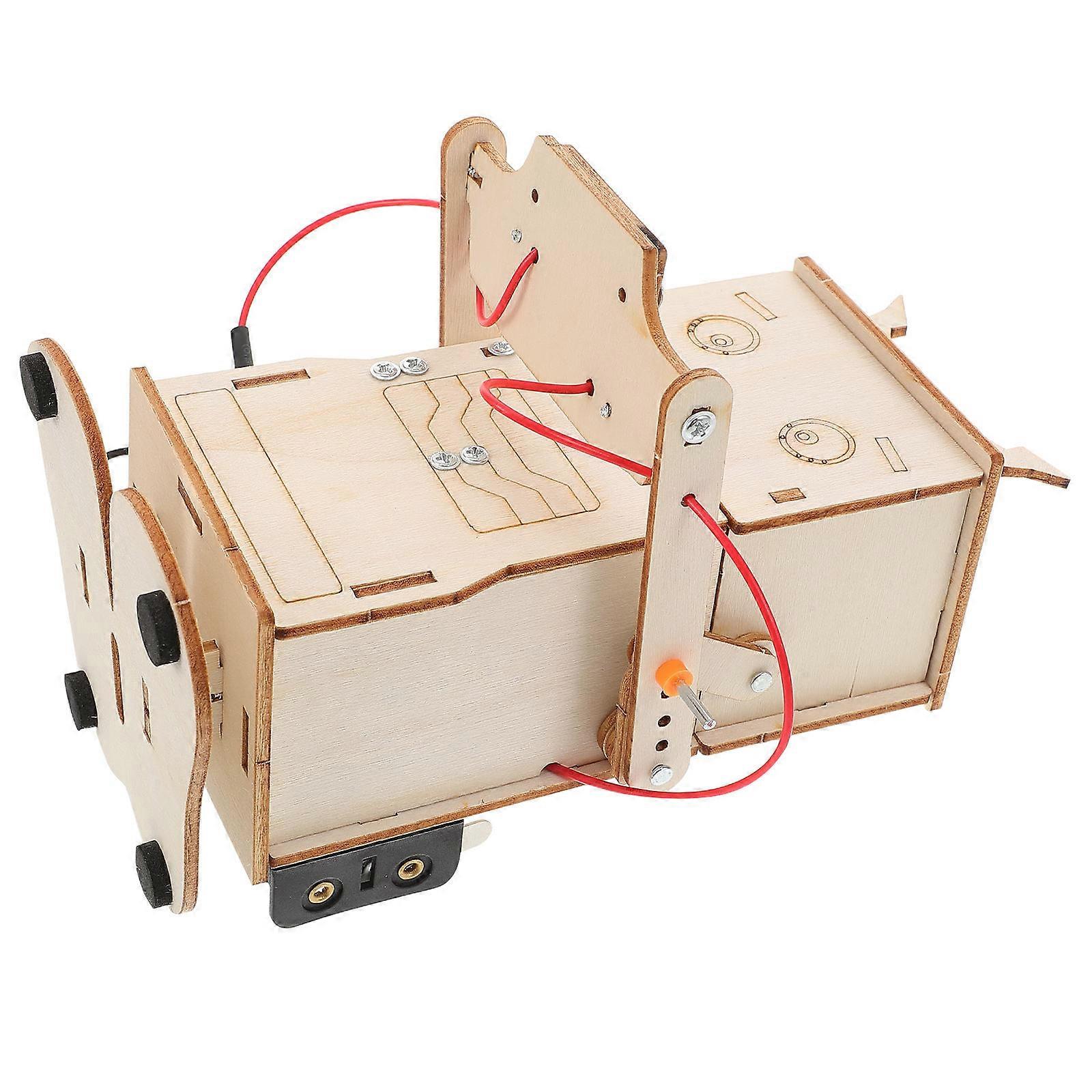 Toy Robot DIY Eating Coins Robot Kit for Kids 5Pcs Educational Science Experiment