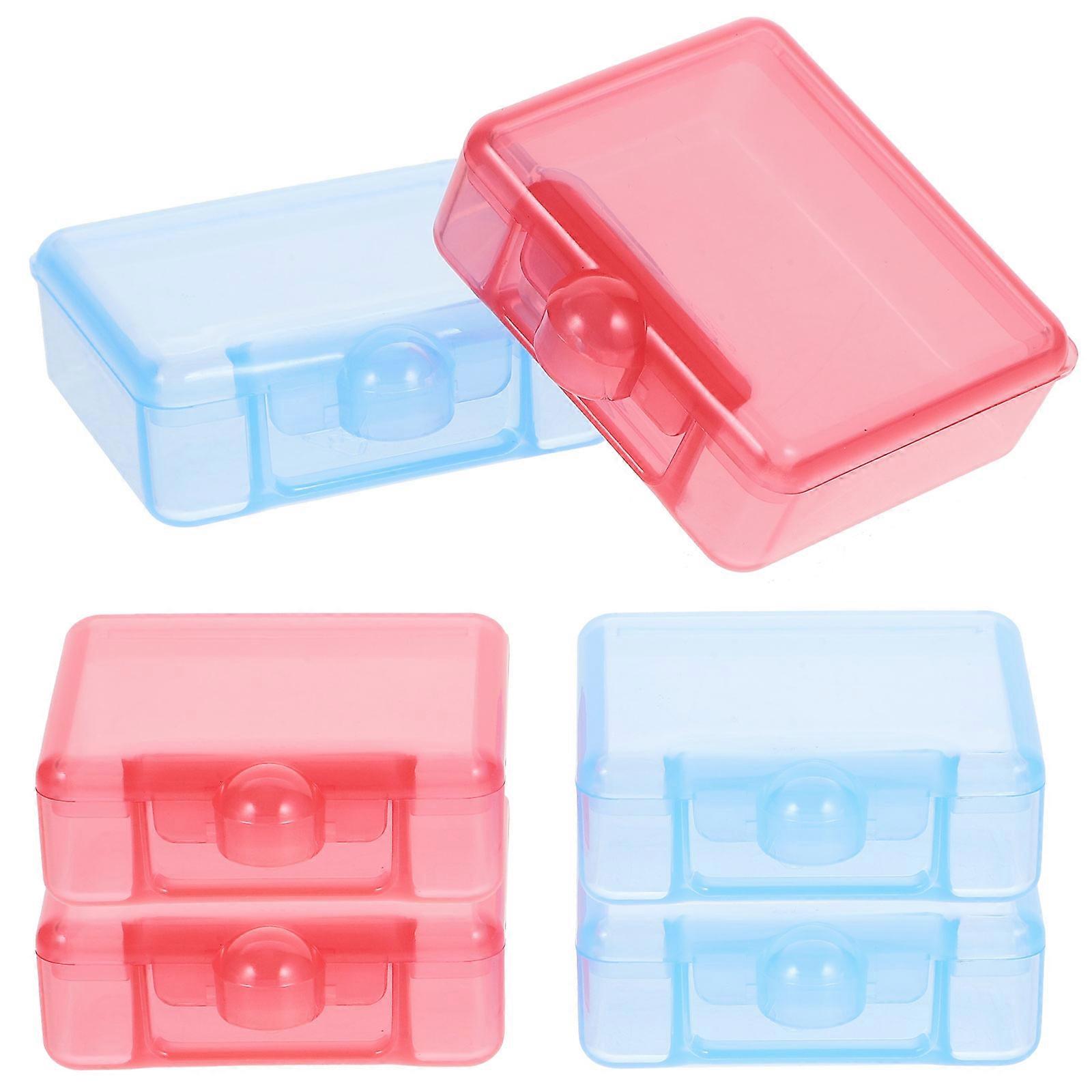 Portable Small Plastic Pills Case Boxes for Medicine Organizer 24Pcs