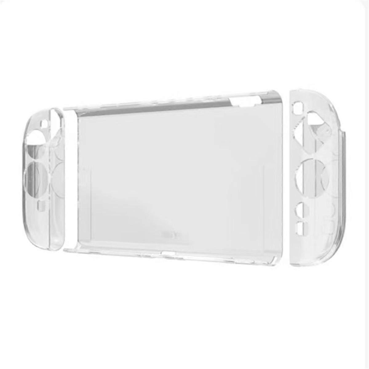 Protective Hard Case for 2 Clear PC Anti-Fall Anti-Scratch Split Design for Enhanced Gaming Experience