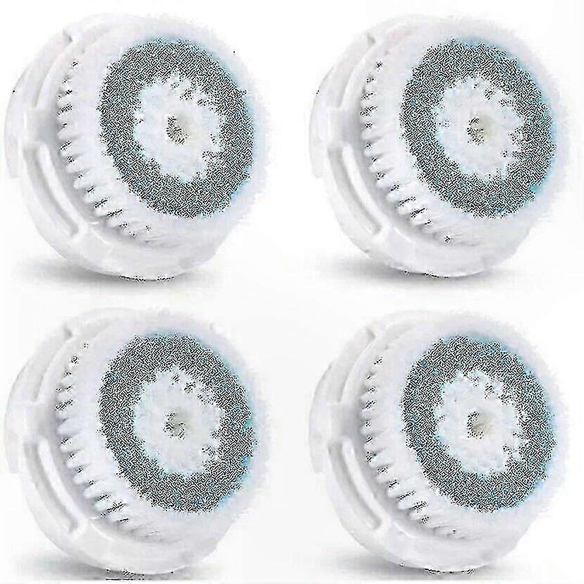 4-Pack Deep Cleansing Brush Heads for Pore Cleaning, Compatible with Mia 1 and Mia 2 Devices