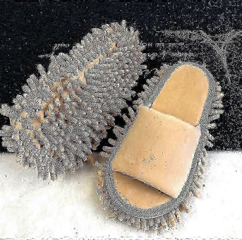 Mop Slippers Lazy Floor Foot Socks Shoes Quick Polishing Cleaning Dust Slippers