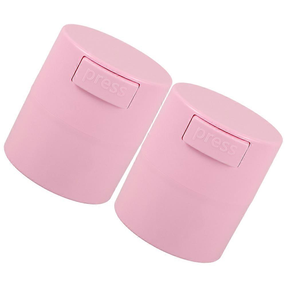 Leakproof Lash Container for Eyelash Adhesive Storage 10Pcs Pink