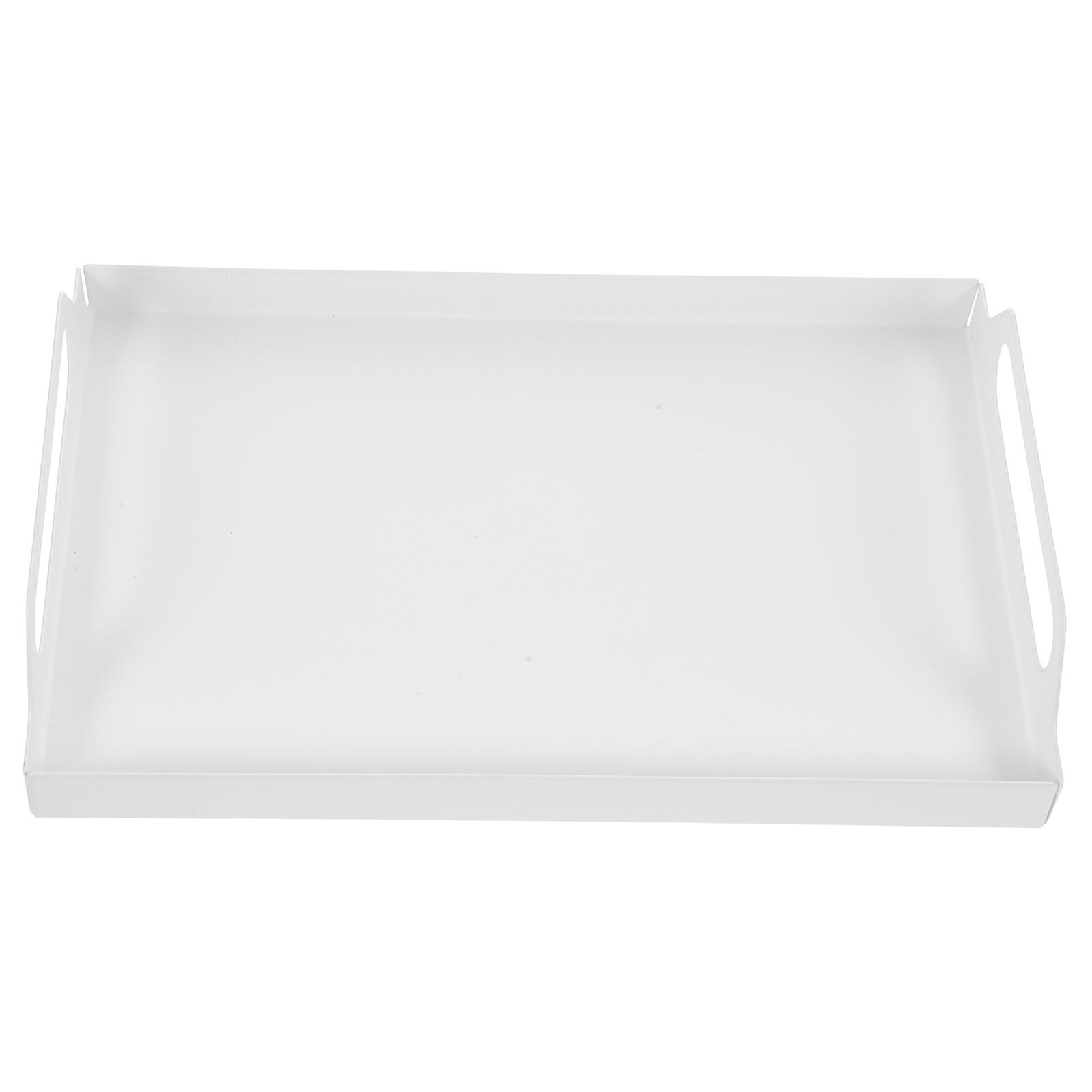 Fruit Serving Platter Rectangular Service Plate Kitchen 11.8×7.9×2.1in Serving Platter 1Pack