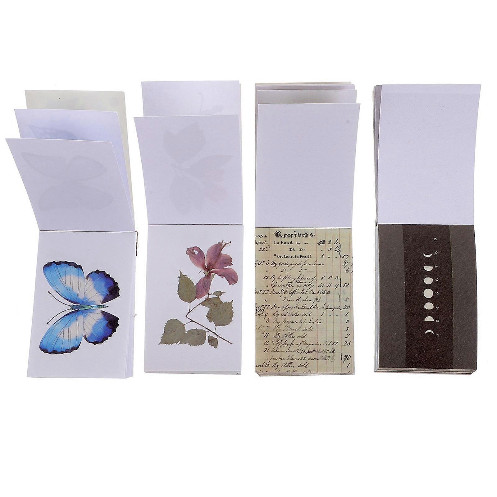 DIY Sticker Hand Account Sticker for Decoration 4Sets