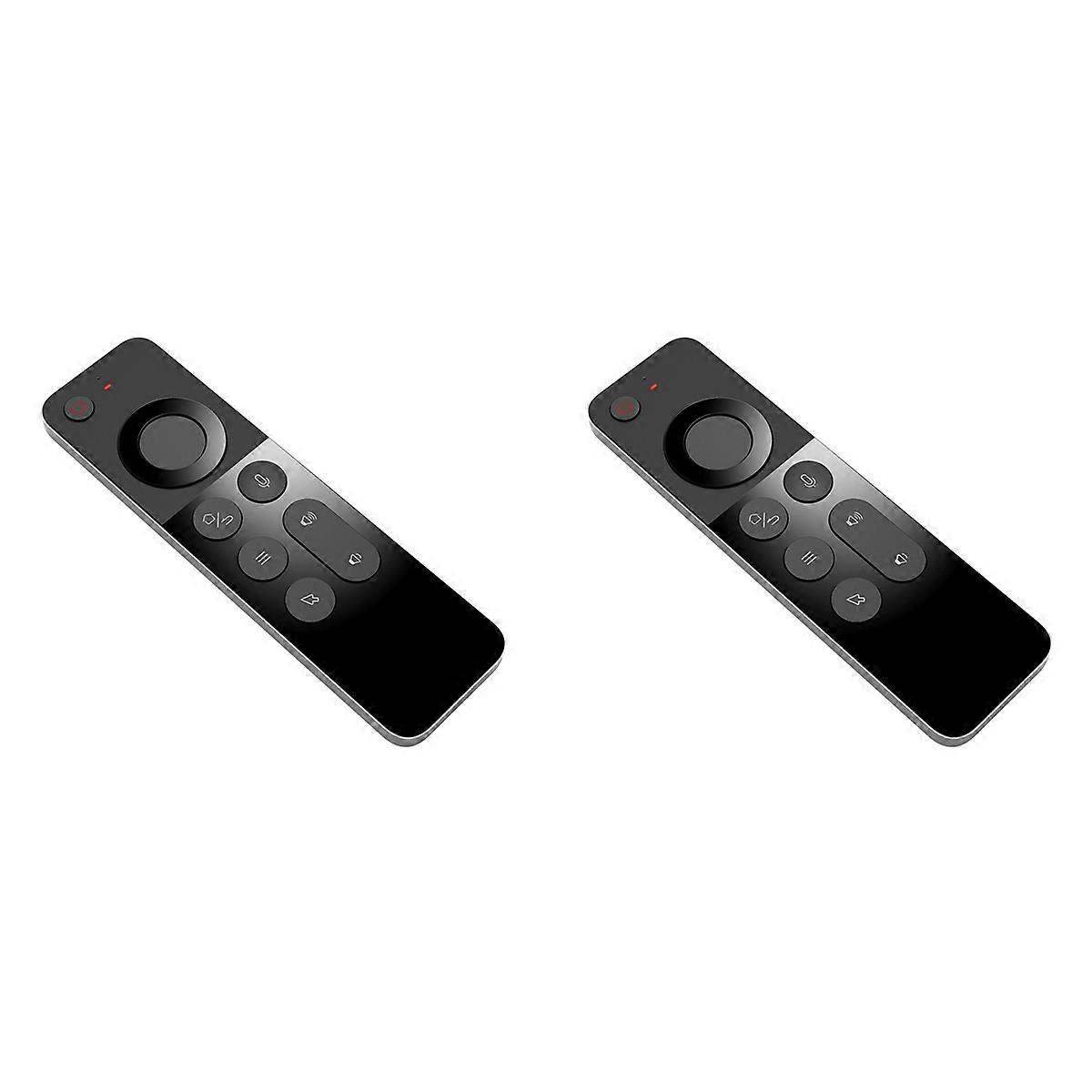 2X W3 2.4G Wireless Voice Air Mouse Remote Controller Mini Keyboard for Android TV BOX / / Gyroscope