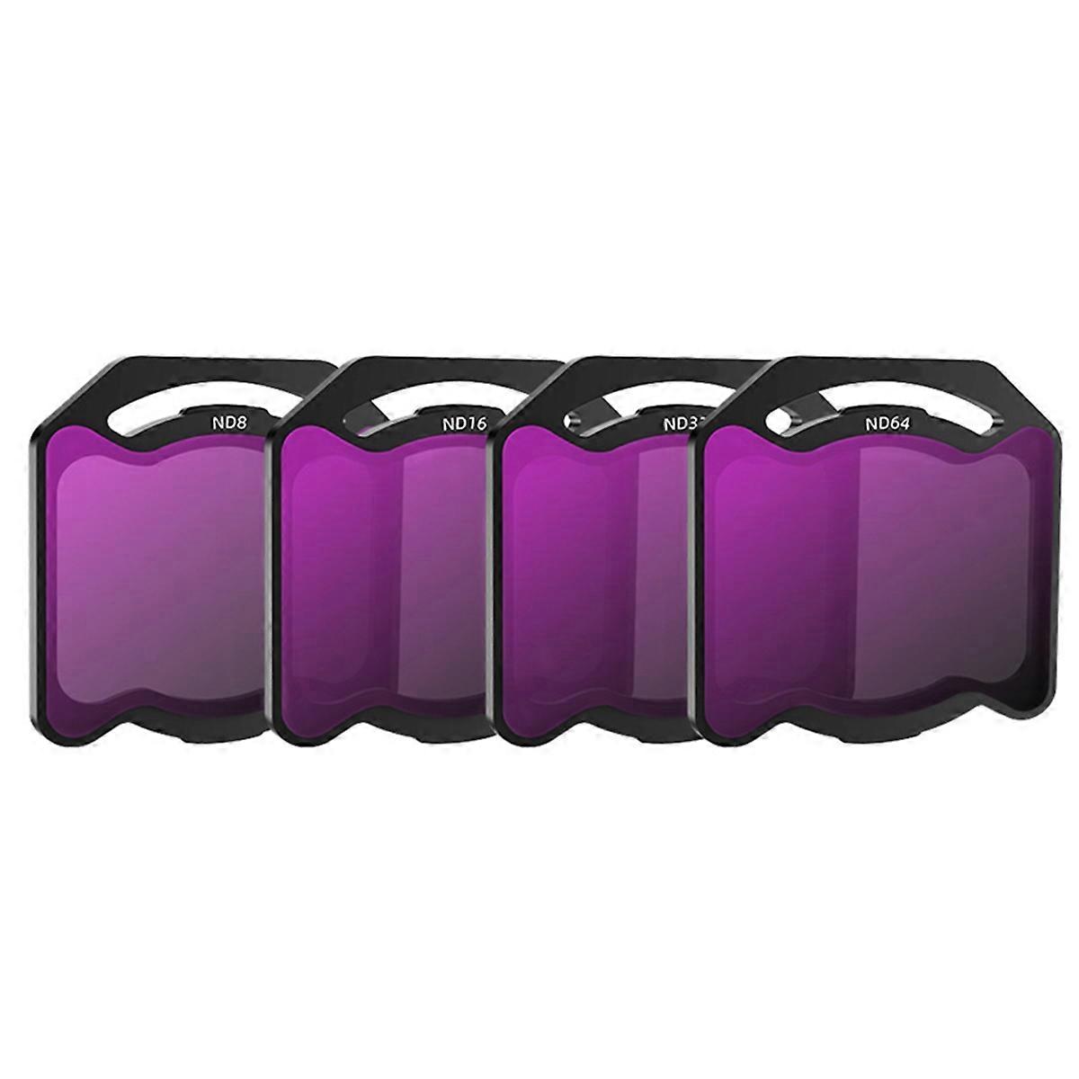 Filter Kit for O4 Air Unit Pro ND 8/16/32/64 Filter Protection Oil-Proof and Scratch-Proof for Drone