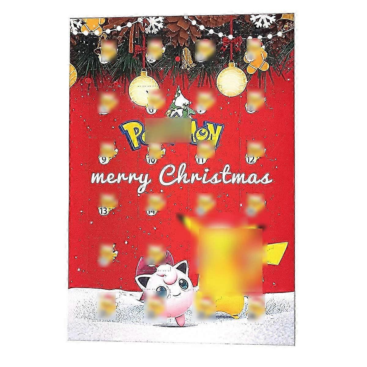 Advent Calendar 2025 Christmas,24 Days Anime Figures Countdown Advent Calendar Surprise Gift