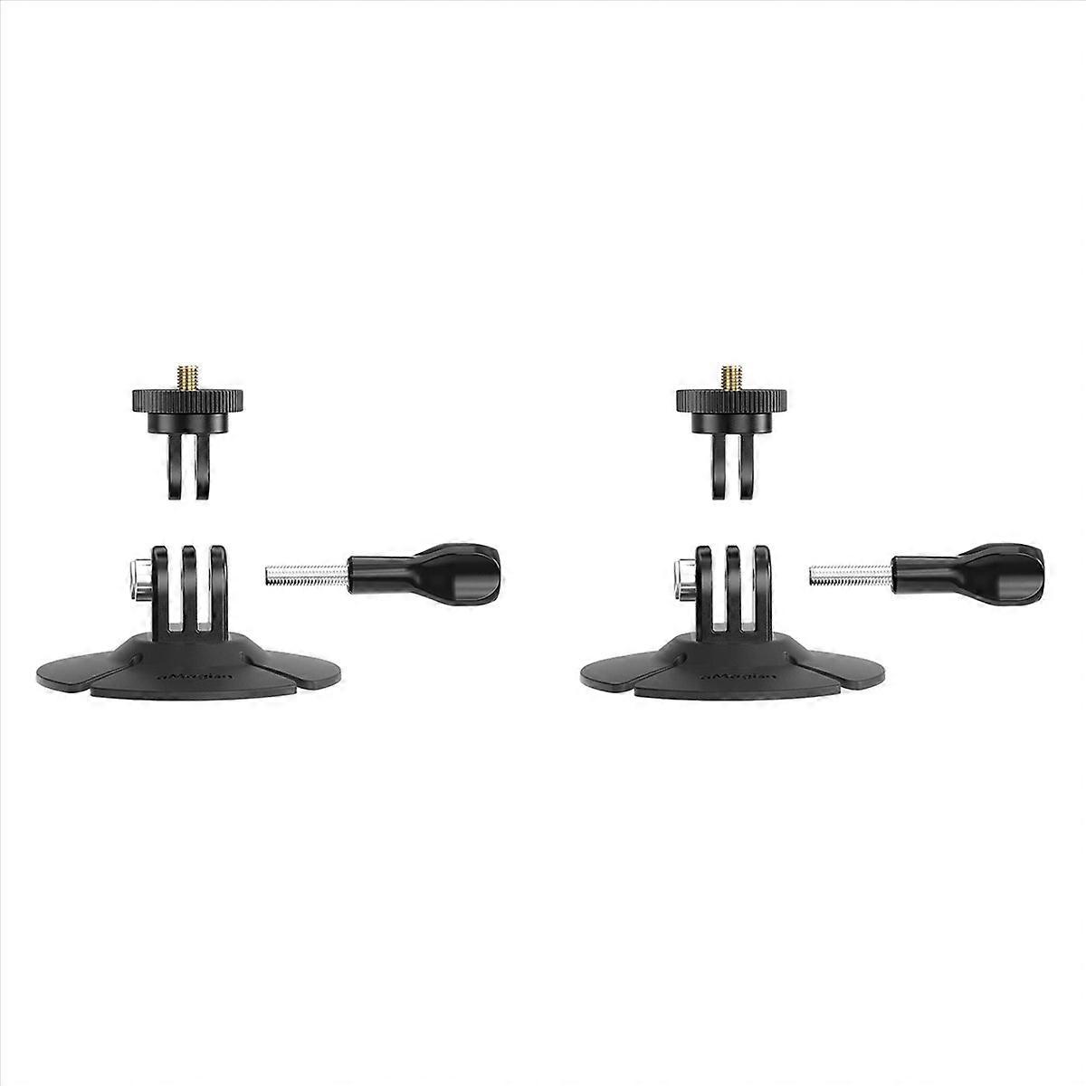 2X Flexible Adhesive Base for // Action Camera Motorcycle Helmet Curved Flat Mounts