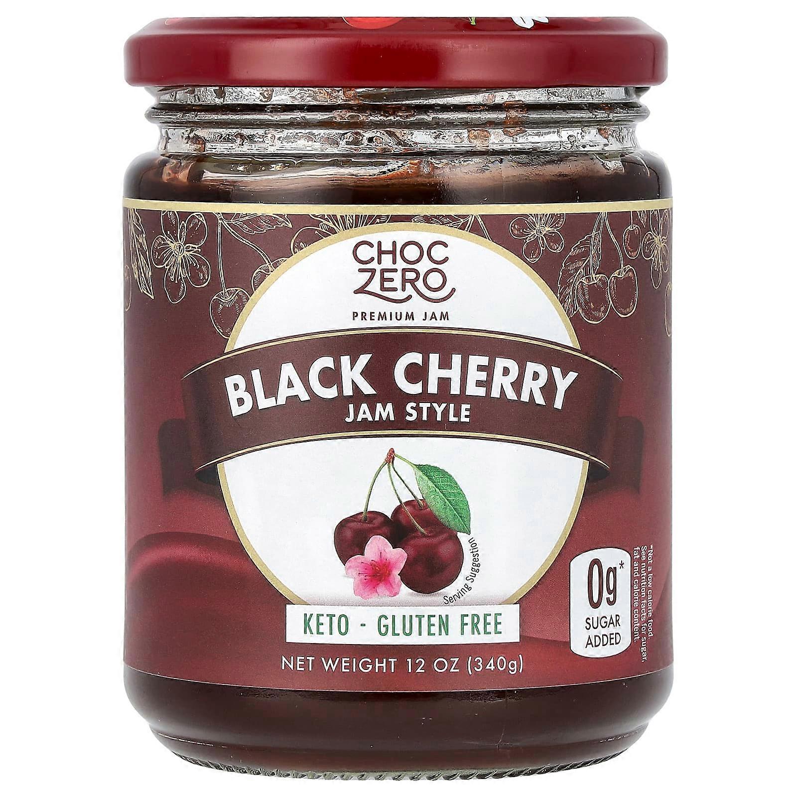 Black Cherry Jam Style, 12 oz (340 g)