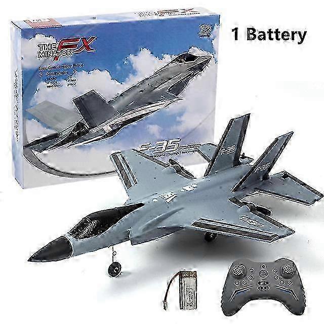 FX935 F35 Fighter RC Airplane 2.4G 4CH EPP Remote Control Plane Warbird Jet Electric Foam Flight Gider Model Toys For Boys