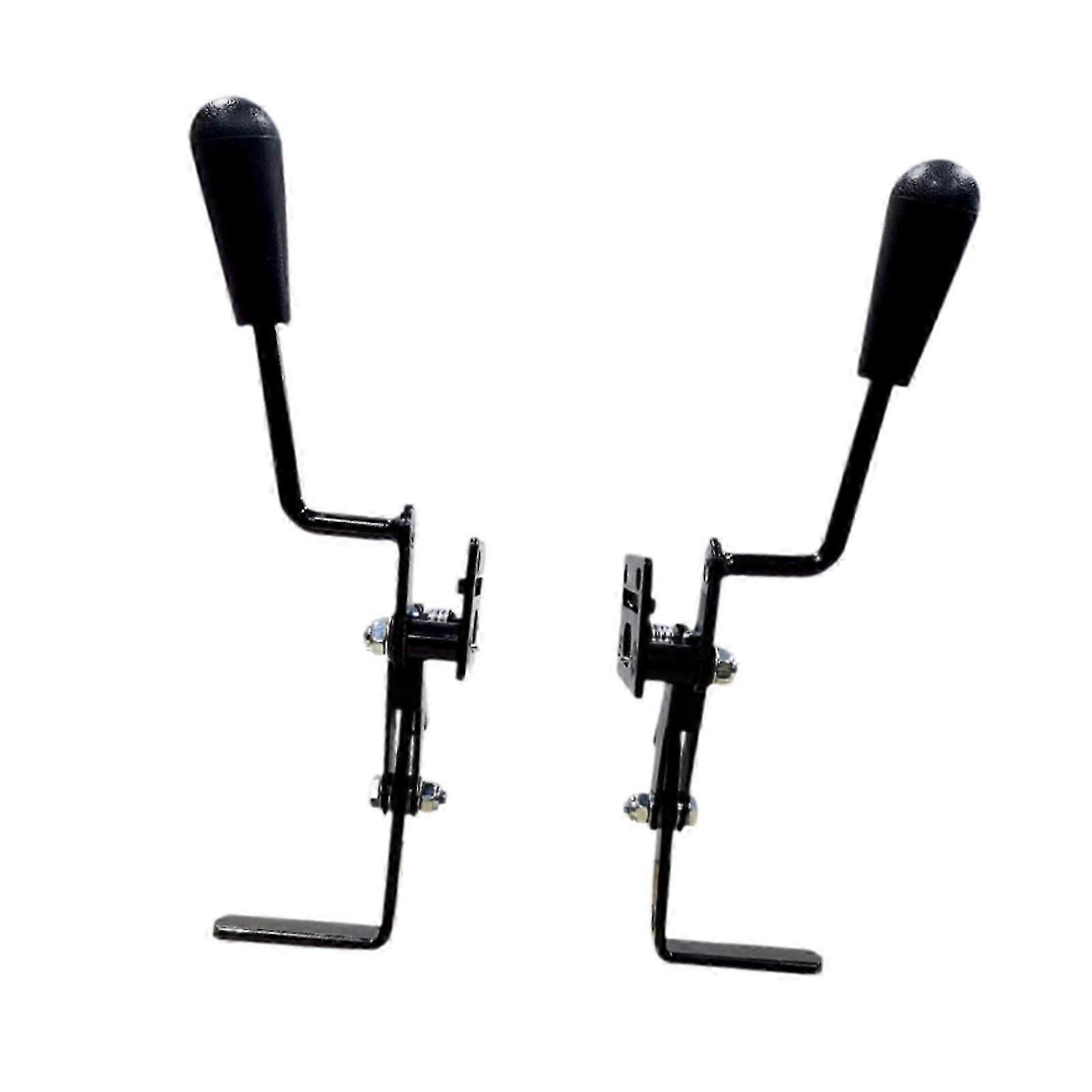 Wheelchair Brake Easy to Install Stable Universal Left & Right Short Handle