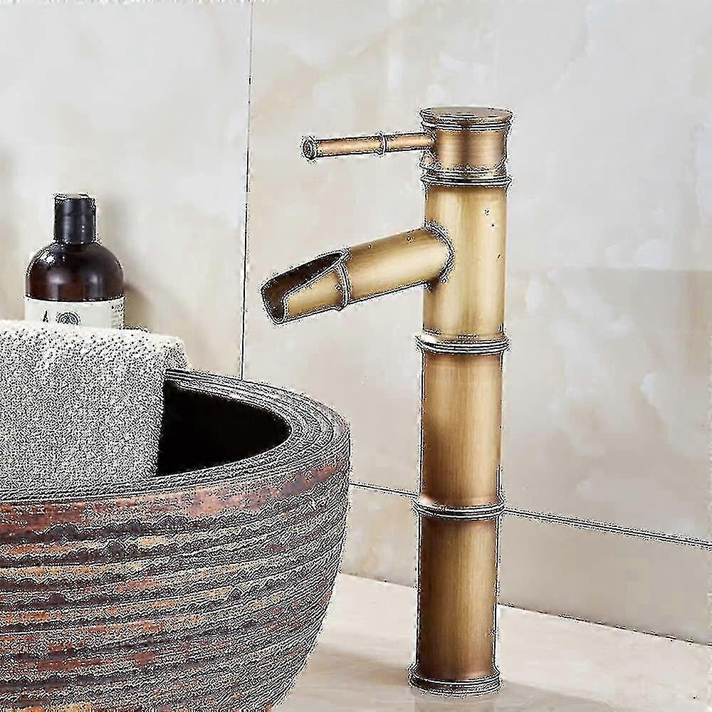 2025 Basin Mixer Bathroom Faucet, Retro Basin Faucet, Hot And Cold Water Single Hole Faucet, Suitable For Inner Diameter 32mm-40mm