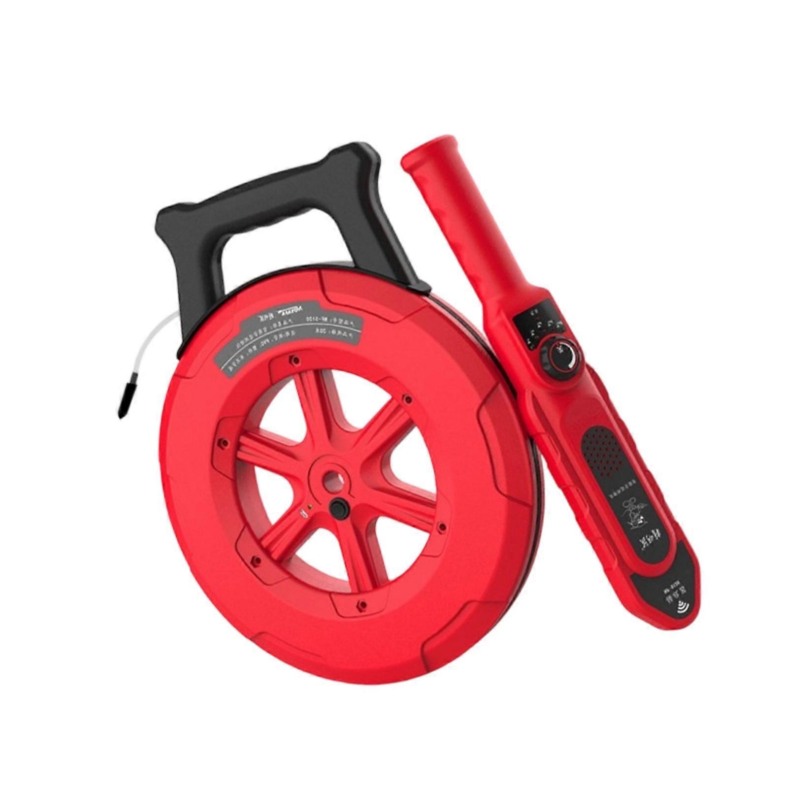 Precisions Pipe Clog Detector Adjustable Sensitivity For Metal PVC Drain Pipe 20/30/40m Signal Ranges IP67 Waterproof Multicolor