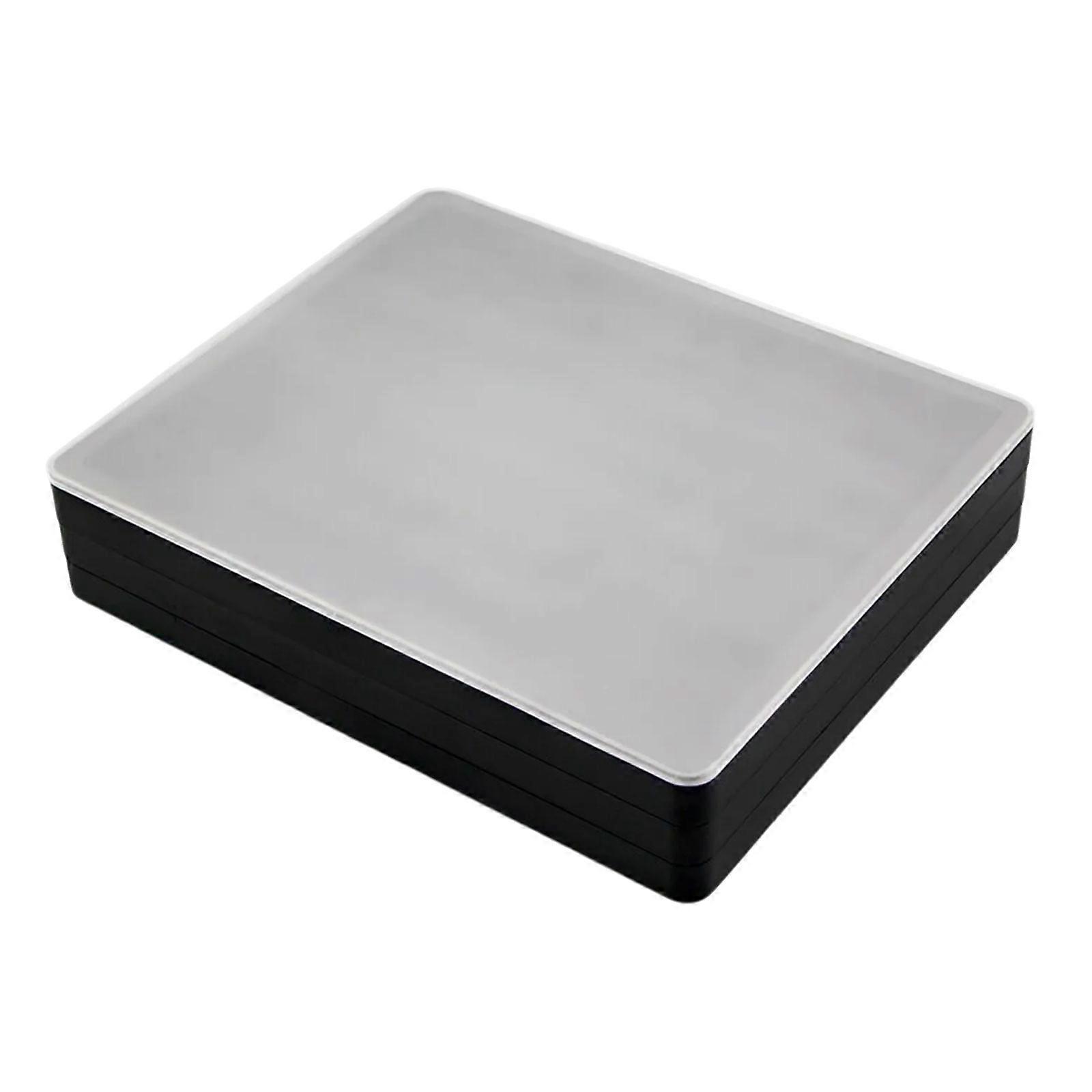 Clear Lid Keycap Storage Framework Rank Plastic Container Componentized Structure For Mechanical Keyset Divisions Organization  Black