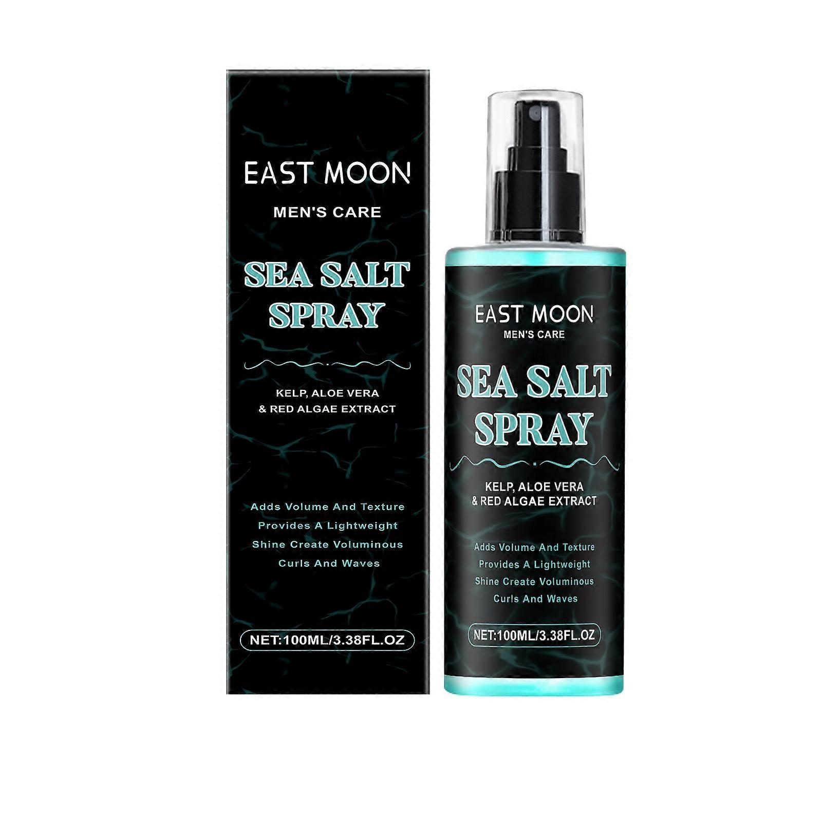 Men's Sea Salt Styling Spray Contains Redleaf Algae Extract