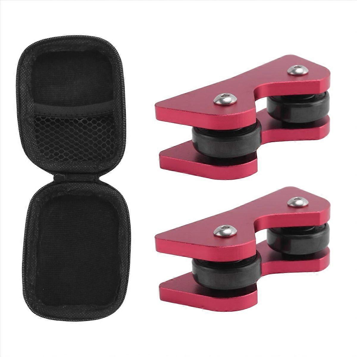 2Pcs Billard Queue Geradheit Checker, Pool Billard Queue Club Roller