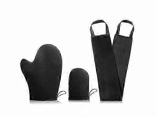 Self-Tanning Applicator Glove with Back Extender, Pack of 3, for Even Tan Application