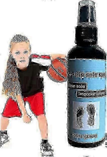 رذاذ قبضة حذاء كرة السلة - تحسين الجر الوحيد - إطالة عمر الحذاء - محسن قبضة مضاد للانزلاق بخاخ نعل مضاد للانزلاق