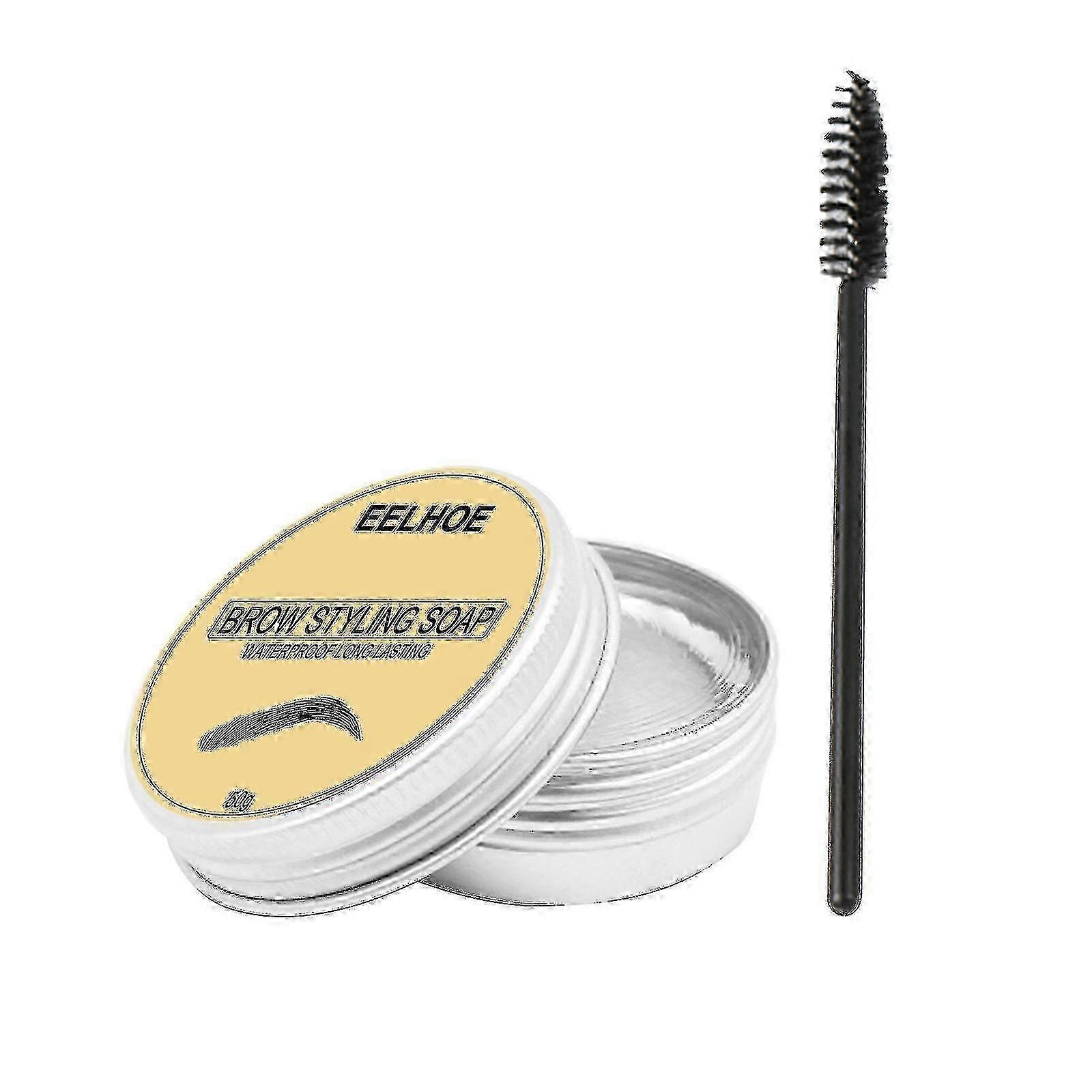 Eelhoe Eyebrow Cream Shaping Soap Colorless Transparent Refreshing Lasting Natural Eyebrow Shaping Eyebrow Brush -8033075526917