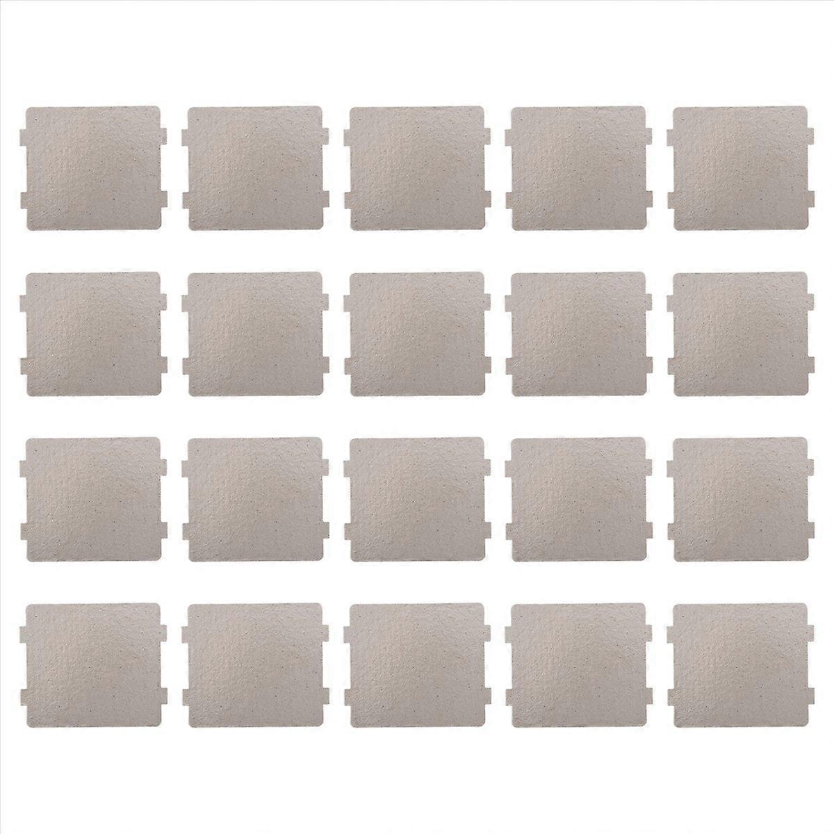12Pcs Waveguide Cover Universal Mica Plates Sheets for Microwave Oven Repairing Replacement Part Ins