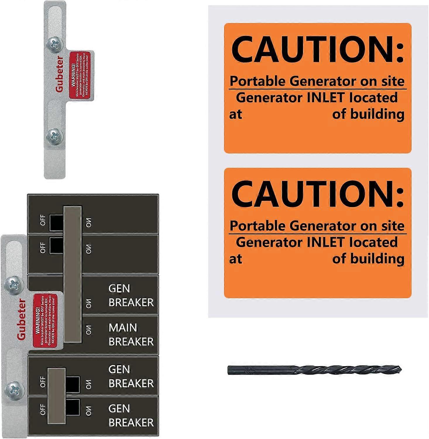 Generator Interlock Kit Compatible with Square D Generator Interlock Kit for Homeline Meter Main 150 or 200 amp Breaker (SD200SA)