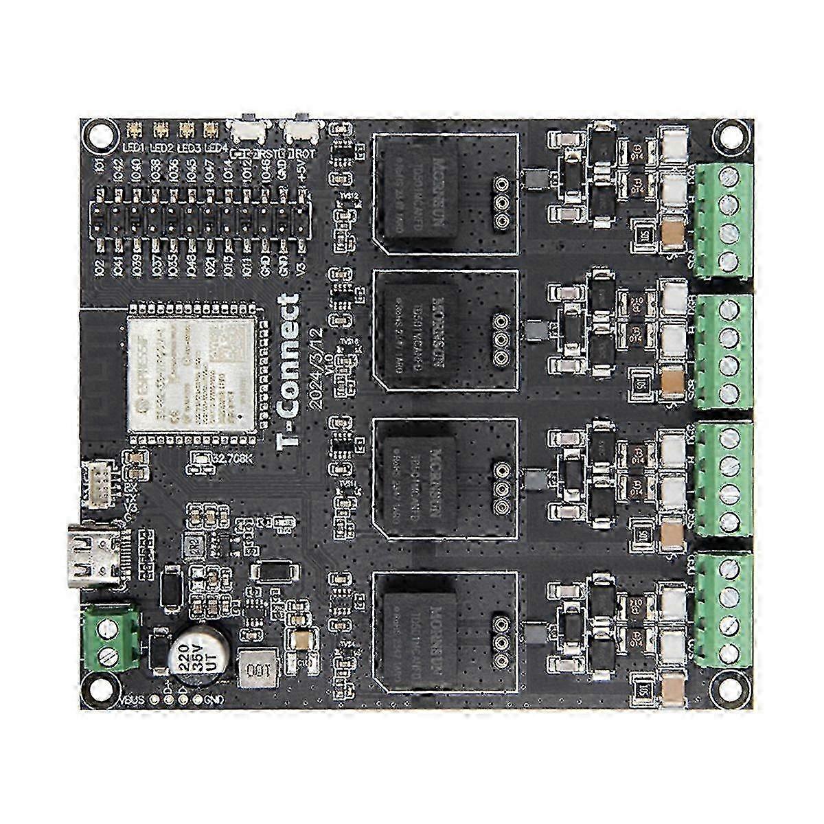Industrial Control Development Board with RS485 Module, WiFi & Bluetooth Low Power Wireless Modules