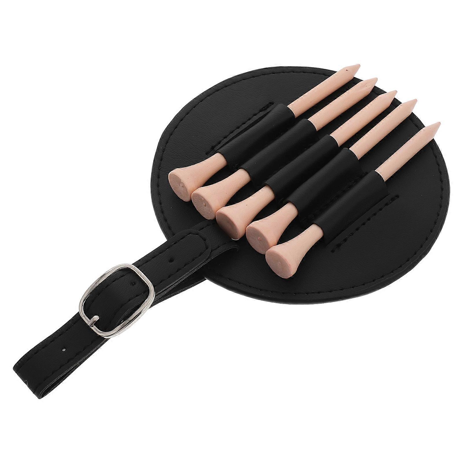 Golf Tee Carrier Bag with PU for Golf Accessories 1Set Holder