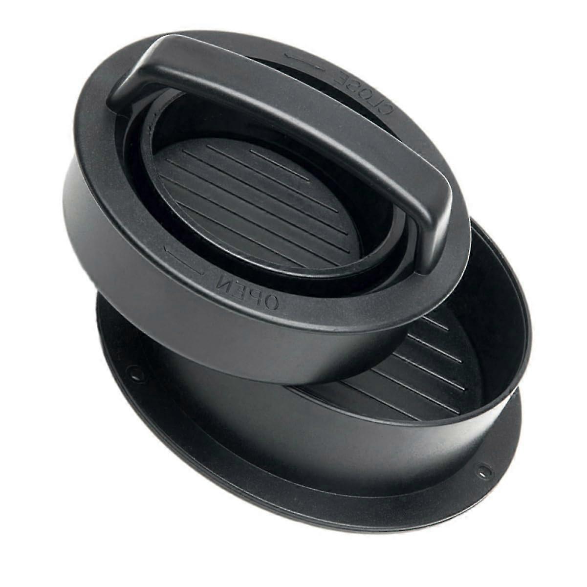 2 Pack Hamburger Press Meat Mold Black Burger Maker for Home Kitchen Cooking