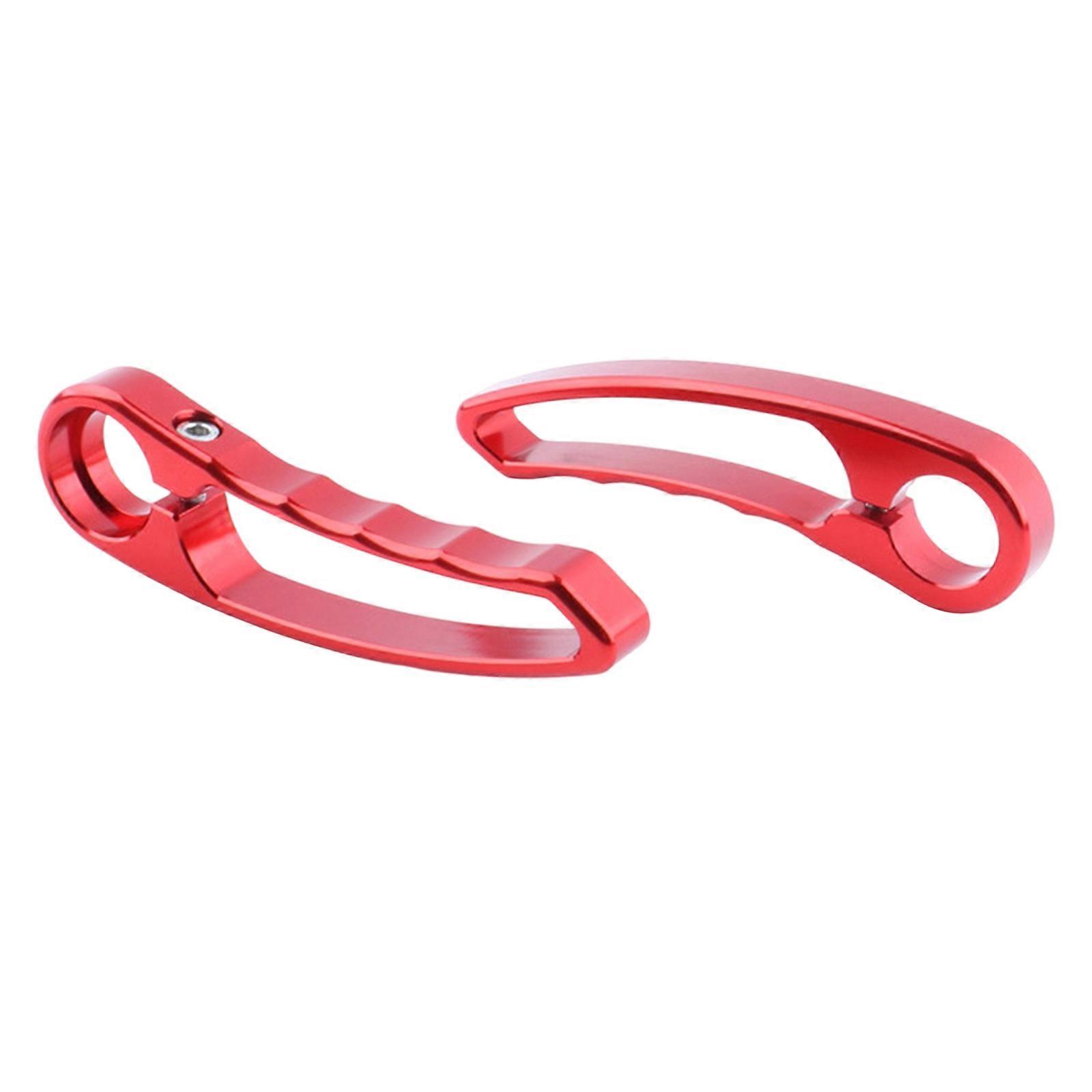 2pcs Folding Bicycles Handlebars Extenders Commuters Bike Handlebars Extenders for Reducing Fatigue  Red